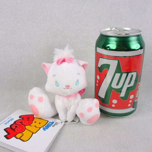 Disney Aristocats Marie The Cat Tiny Big Feet Plush Toy - Picture 2 of 5